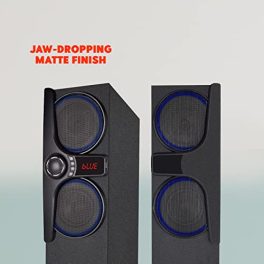 AKAI Audio TS 160 20 160W Wireless Bluetooth Tower Speaker with Optical Input and Wireless Mic Black 0 4