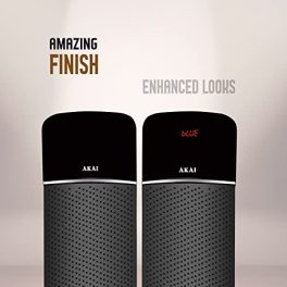 AKAI Audio TS 90 20 90W Wireless Bluetooth Tower Speaker with Wireless Mic Black 0 3