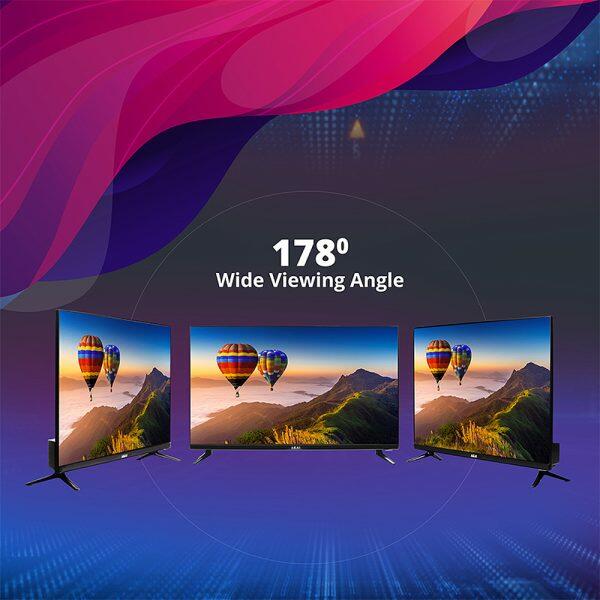 AKAI 32 Inch Smart TV (AKLT32S-FL1Y9P, Black)