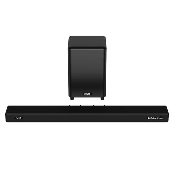 boAt 300W 3.1.2 Channel Sound Bar, Black, Aavante Bar 4100DA