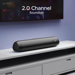 boAt 16 Watts Portable Soundbar, Black, Aavante Bar Groove
