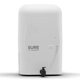 Aquaguard Sure Champ ROUV water purifier7L storageprotects from typhoidjaundicediarrhoea Suitable for municipalborewelltanker water from Eureka Forbes White 0