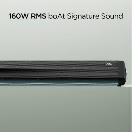 boAt 160 Watts Soundbar with wireless subwoofer, Black, Aavante Bar Theme