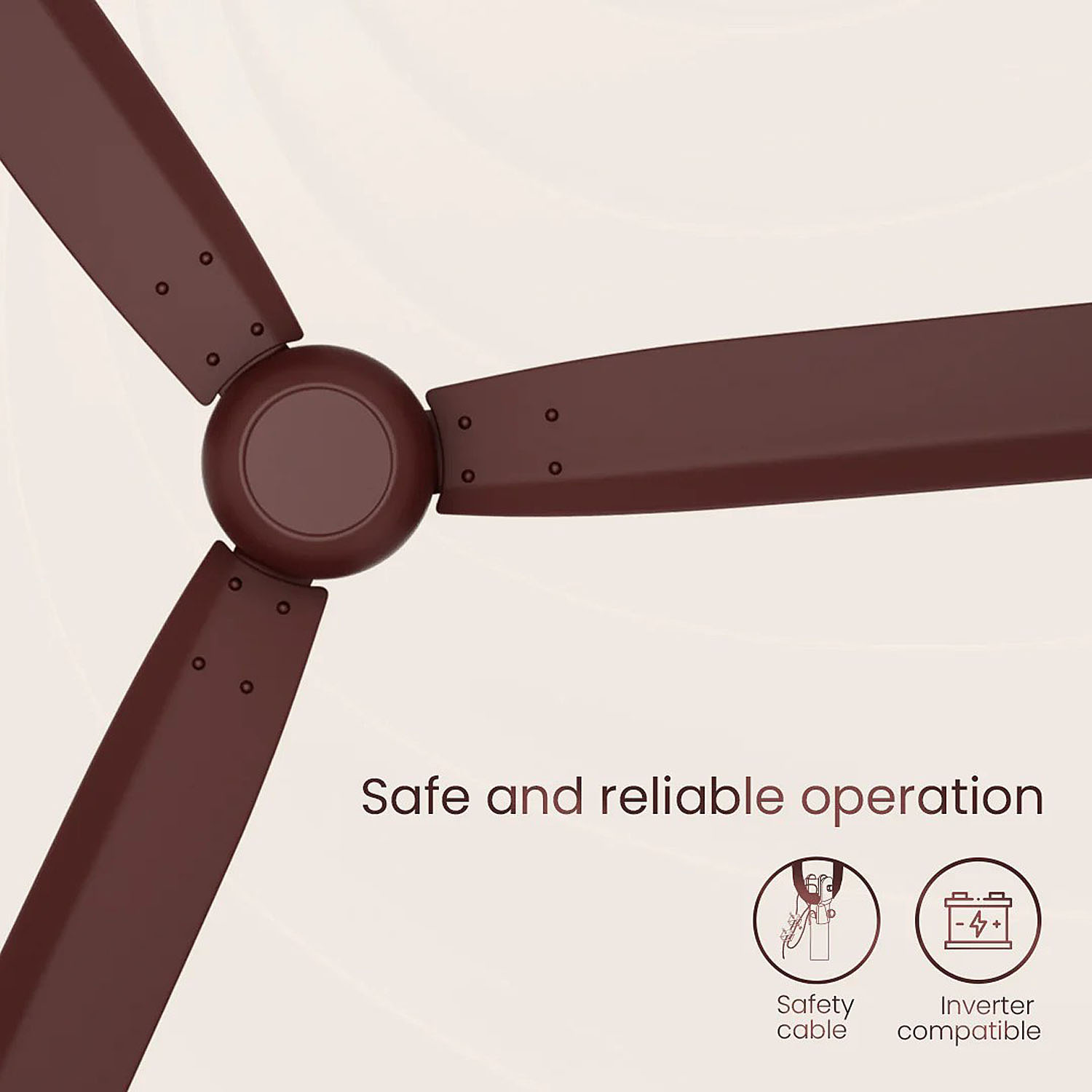 Crompton 1200MM (48Inch) 5Star BLDC Ceiling Fan with Remote, Double Ball Bearing and Anti Dust Design, Cofffee Brown, ENERGION Crompton 1200MM (48Inch) 5Star BLDC Ceiling Fan with Remote, Double Ball Bearing and Anti Dust Design, Cofffee Brown, ENERGION