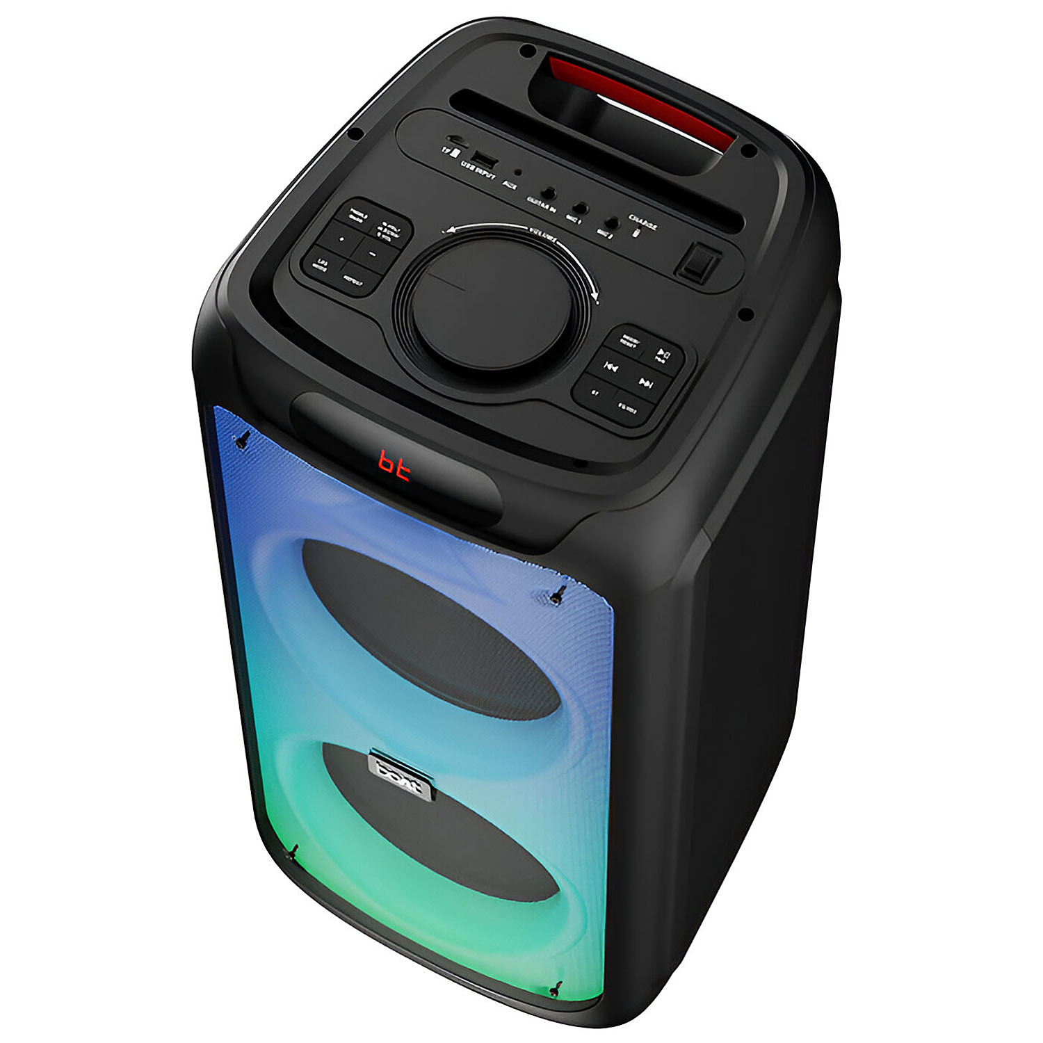 boAt 160 Watts Party Speaker with LED Light, Black, Partypal 400 boAt 160 Watts Party Speaker with LED Light, Black, Partypal 400