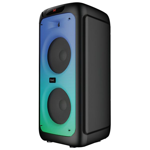 boAt 160 Watts Party Speaker with LED Light, Black, Partypal 400