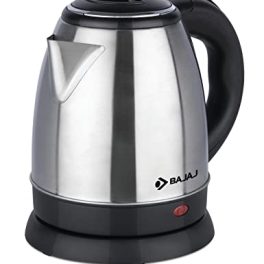 Bajaj KTX 12 Litre DLX Electric Kettle 1500W Kettle with Stainless Steel Body Cordless Operation Auto Shut off Mechanism 2 Yr Warranty Black 0 1