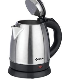 Bajaj KTX 12 Litre DLX Electric Kettle 1500W Kettle with Stainless Steel Body Cordless Operation Auto Shut off Mechanism 2 Yr Warranty Black 0 2