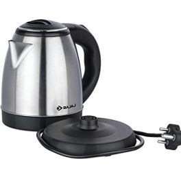 Bajaj KTX 12 Litre DLX Electric Kettle 1500W Kettle with Stainless Steel Body Cordless Operation Auto Shut off Mechanism 2 Yr Warranty Black 0 4