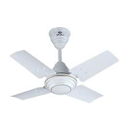 Bajaj Maxima 600 mm Ceiling Fans for Home BEE StarRated Energy EfficientRust Free Coating for Long Life High Air Delivery 2 Yr Warranty by BajajWhite Ceiling Fan 0