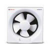 Bajaj Maxima DLX 150 MM Exhaust Fan For Kitchen Bathroom Strong Air Suction RustProof Body DustProtection BackShuttersVoltage Protection100 Copper Motor 2 Yr Warranty Window Mounting White 0