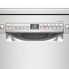 Bosch 13 Place Settings free standing Dishwasher SMS6ITI01I Fingerprint free steel 0 0