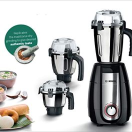 Bosch Pro 750W Mixer Grinder with 3 Jars Black 0