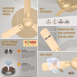 Crompton-HIGHSPEED-TORO-ANTIDUST-1200-mm-48-inch-Ceiling-Fan-BIRKEN-EFFECT-1-Star-0