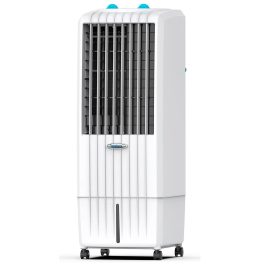 Symphony 12 Liter Air Cooler with Honeycomb Pad and Inverter Compatibility, White, Diet 12T