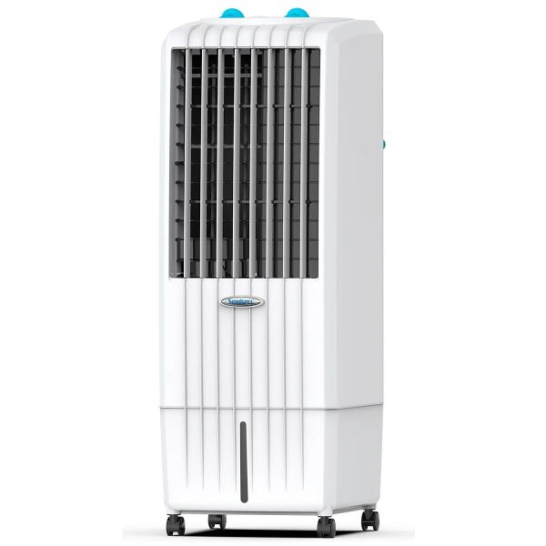 Symphony 12 Liter Air Cooler with Honeycomb Pad and Inverter Compatibility, White, Diet 12T