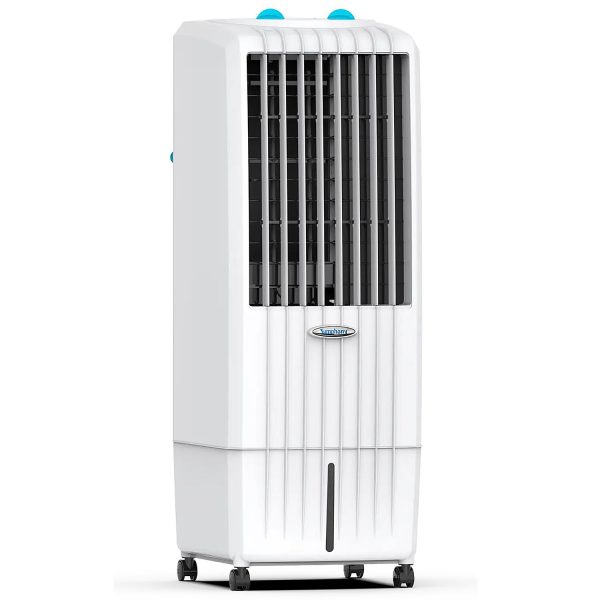 Symphony 12 Liter Air Cooler with Honeycomb Pad and Inverter Compatibility, White, Diet 12T