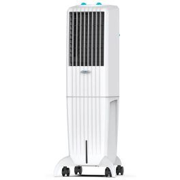 Symphony 35 Liter Tower Air Cooler with Honeycomb Pad and Powerful Blower, White, DIET 35T