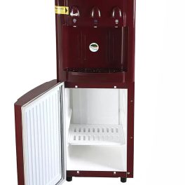 Voltas Water Dispenser with Refrigerator with Normal, Cold and Hot Tap, Maroon, Pearl-RR
