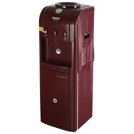 Voltas Water Dispenser with Refrigerator with Normal, Cold and Hot Tap, Maroon, Pearl-RR
