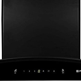 Faber 60 cm 1200 m3hr Heat Auto Clean Chimney Hood Crest Plus HC SC BK 60 Filterless Touch Gesture Control Black 0 3