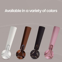 Crompton 1200MM (48 Inch) Ceiling Fan with 100% Copper Winding, Anti Rust Blade and Double Ball Bearing, Walnut Brown, GIANNA
