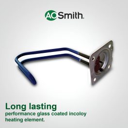 AO Smith Finesse, 15 Litre 5 Star Vertical Storage Geyser with Blue Diamond Technology and Smart Mode, White