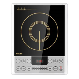 PHILIPS Induction Cooktop (HD4929/01, Black)