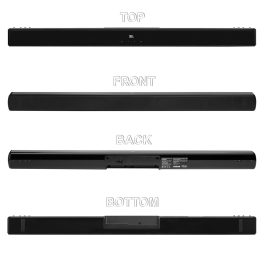 JBL 220 Watt Dolby Digital Soundbar with 2.1 Channel Wireless Subwoofer for Extre Deep Bass, Black, SB170