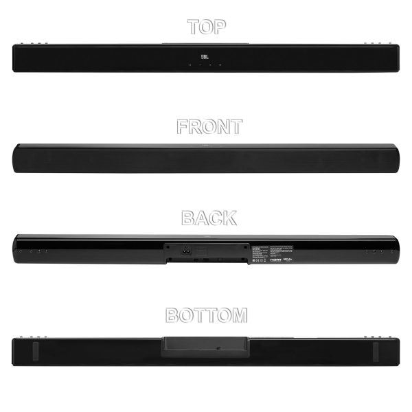 JBL 220 Watt Dolby Digital Soundbar with 2.1 Channel Wireless Subwoofer for Extre Deep Bass, Black, SB170