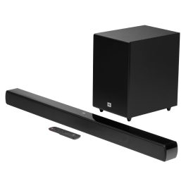 JBL 220 Watt Dolby Digital Soundbar with 2.1 Channel Wireless Subwoofer for Extre Deep Bass, Black, SB170