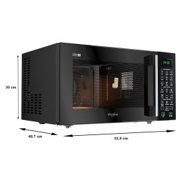 Whirlpool 29 Litre Convection with Air Fryer, 300 Plus Auto Cook Menu and Motorized Rotisserie, Black, MagiCook Pro 31CES