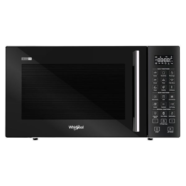 Whirlpool 29 Litre Convection with Air Fryer, 300 Plus Auto Cook Menu and Motorized Rotisserie, Black, MagiCook Pro 31CES