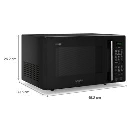 Whirlpool 20 Litre Convection Microwave with Smart Fry and Tandoor Heater, Black, MAGICOOK PRO 22CE