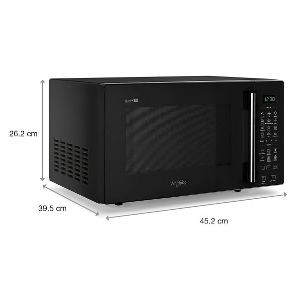 Whirlpool 20 Litre Convection Microwave with Smart Fry and Tandoor Heater, Black, MAGICOOK PRO 22CE