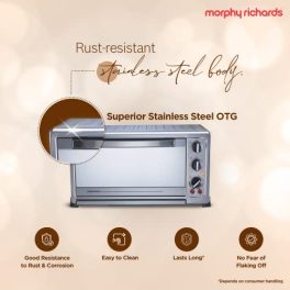 Morphy Richards 60 RCSS 60 Litre Oven Toaster Grill BlackSilver 0 3