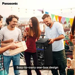 Panasonic Sc Ua30Gw K 300W Bluetooth Usb Wireless Party Speakers Black 0 1
