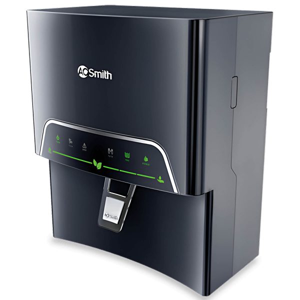 AO Smith ProPlanet P3, RO+SCMT Water Purifier with 8 Stage Purification, Black