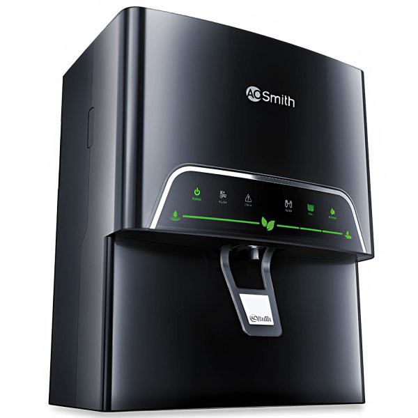 AO Smith ProPlanet P3, RO+SCMT Water Purifier with 8 Stage Purification, Black