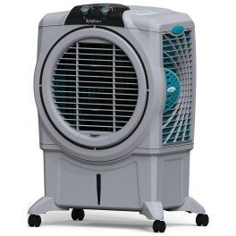 Symphony 75 Liter Desert Air Cooler with Honeycomb Pad and Powerful Fan, Grey, Sumo 75XL