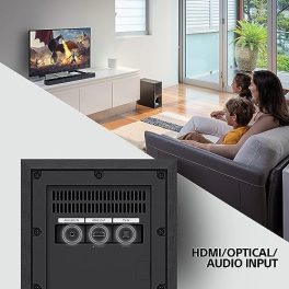 Sony HT S20R Real 51ch Dolby Digital Soundbar for TV with subwoofer and Compact Rear Speakers 51ch Home Theatre System 400WBluetooth USB Connectivity HDMI Optical connectivity 0 2