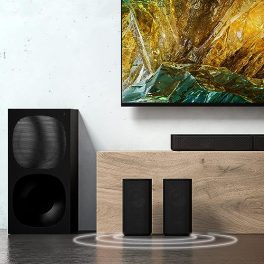 Sony HT S20R Real 51ch Dolby Digital Soundbar for TV with subwoofer and Compact Rear Speakers 51ch Home Theatre System 400WBluetooth USB Connectivity HDMI Optical connectivity 0 3