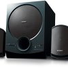 Sony SA D40 41 Channel Multimedia Speaker System with Bluetooth Black 0