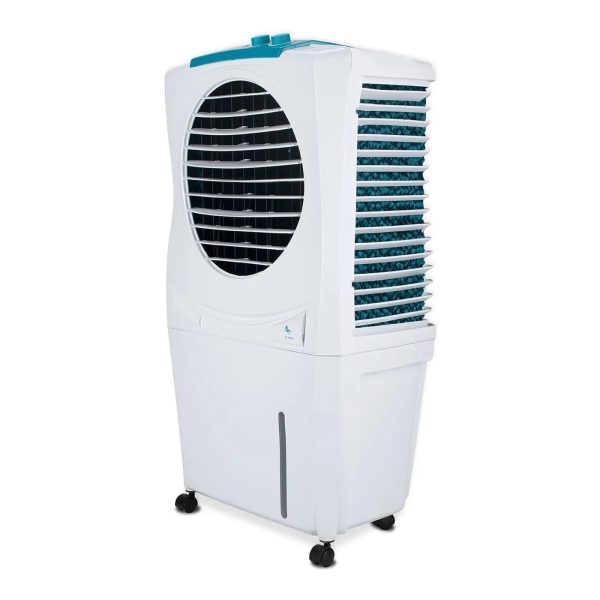 Symphony 27 Liter Personal Air Cooler with Honeycomb Pad, White, ICECUBE 27