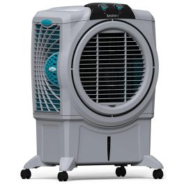 Symphony 75 Liter Desert Air Cooler with Honeycomb Pad and Powerful Fan, Grey, Sumo 75XL