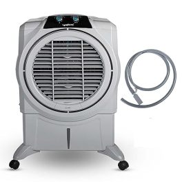 Symphony Sumo 75 XL Desert Air Cooler For Home with Honeycomb Pads Powerful Air Fan i Pure Console and Low Power Consumption 75L Grey 0