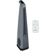 Symphony Surround i High Speed Bladeless Technology Tower Fan for Home With Touchscreen Control Panel Remote and Swivel Action Grey 0