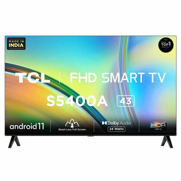 TCL 43 Smart TV (43S5400A, Black)