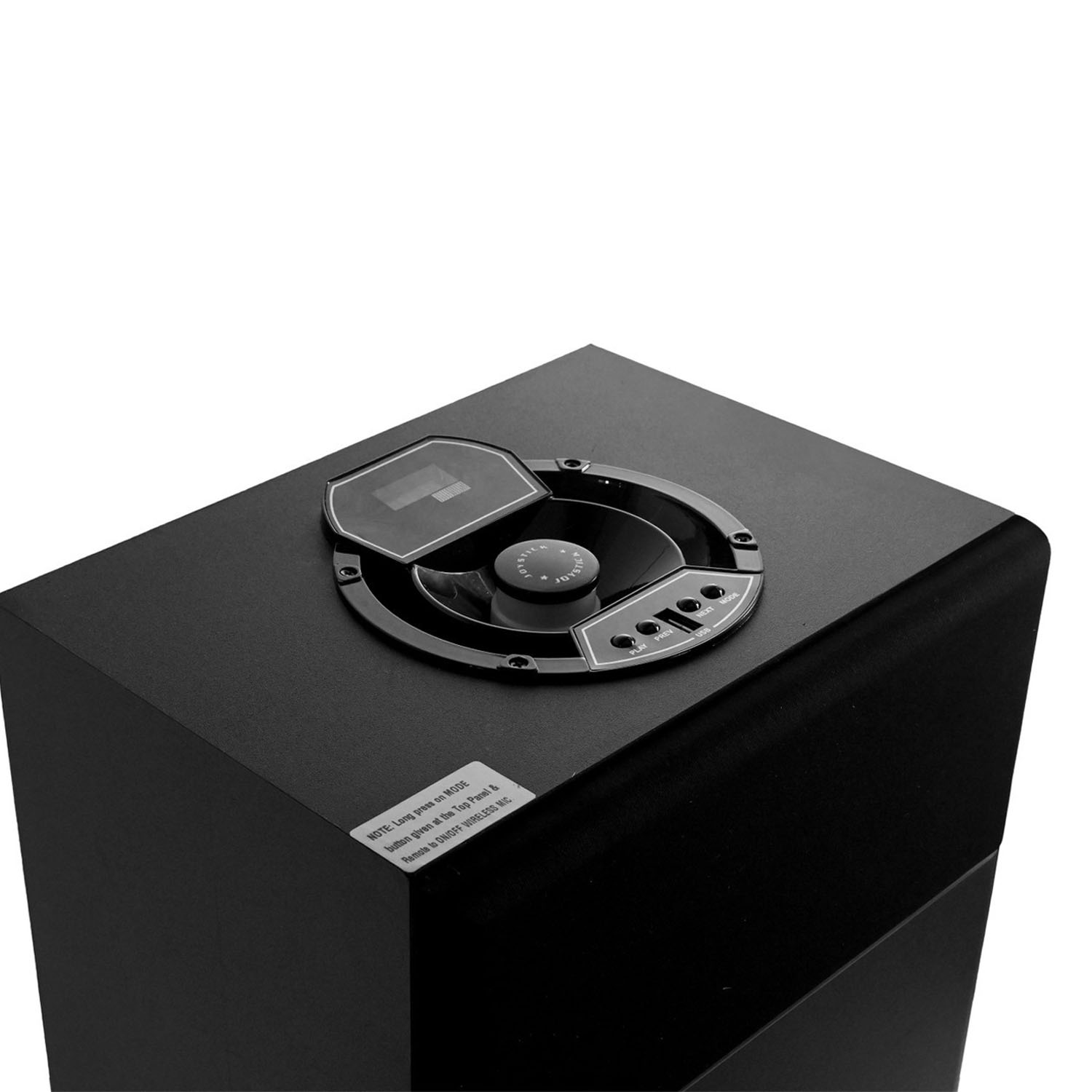 Akai 80 Watt Bluetooth Party Speaker with Wireless Mic and Multi-Color LED Light, Black, PM80B Akai 80 Watt Bluetooth Party Speaker with Wireless Mic and Multi-Color LED Light, Black, PM80B