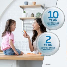 Voltas Beko 188L 1 Star Single Door Direct Cool Refrigerator Silver 0 4